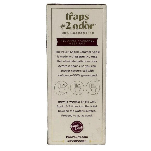 Poo-Pourri Before You Go Toilet Spray Limited Edition Salted Caramel‎ Apple - Picture 4 of 6